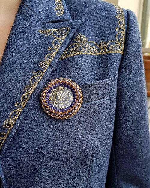Royal blue - brož