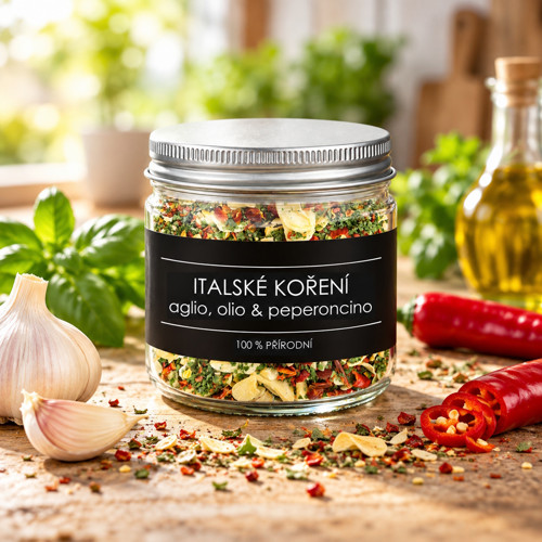 Koření Aglio, olio & peperoncino 100g