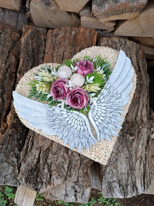Srdce malé 21x22cm