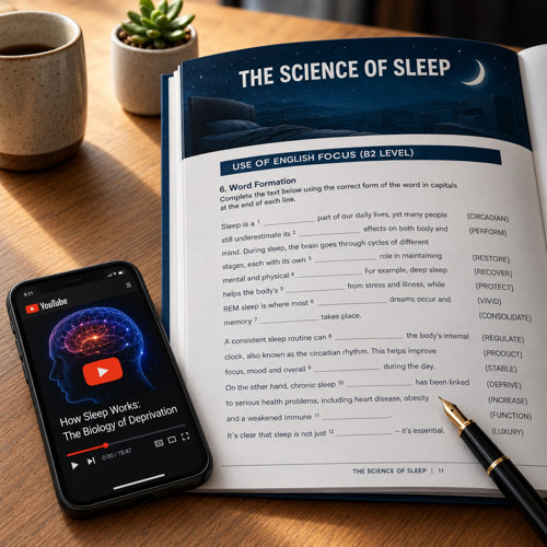 The Science of Sleep –kompletní tematická kapitola