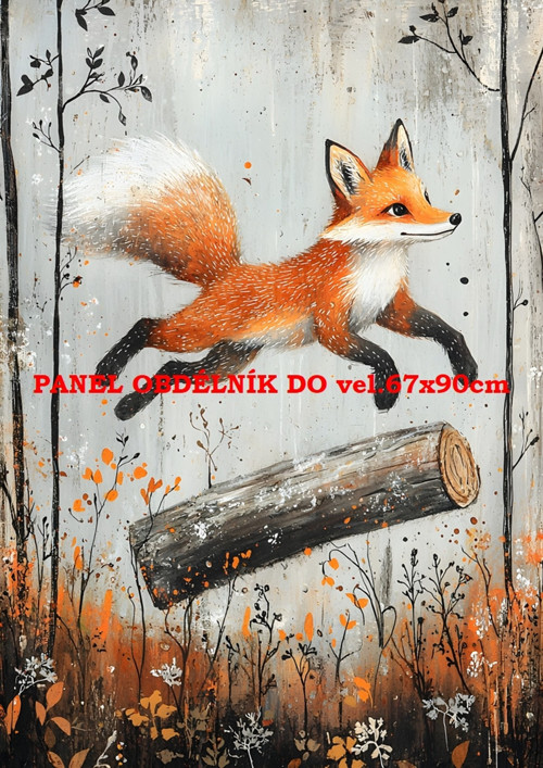 Bavlněný panel 7x10 cm — foto 1