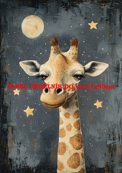 Bavlněný panel 7x10 cm