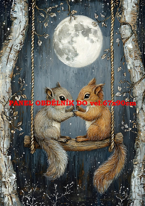 Bavlněný panel 7x10 cm — foto 1
