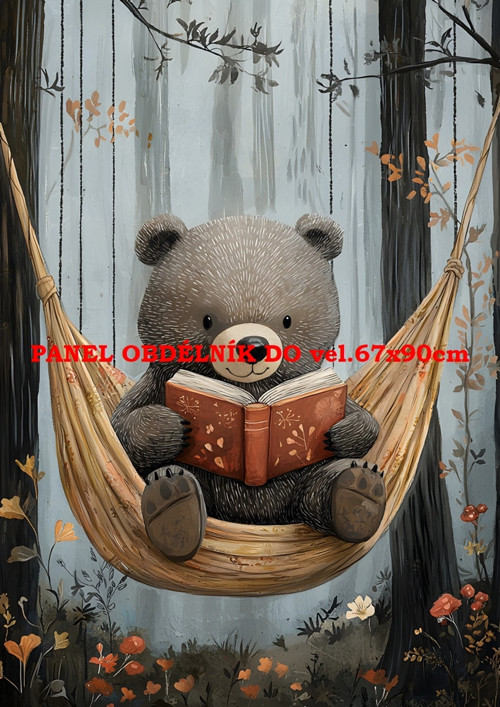 Bavlněný panel 7x10 cm — foto 1