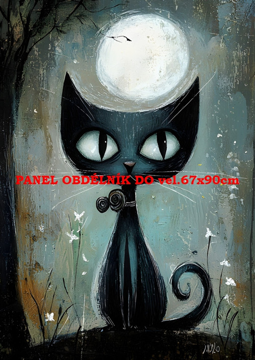 Bavlněný panel 7x10 cm