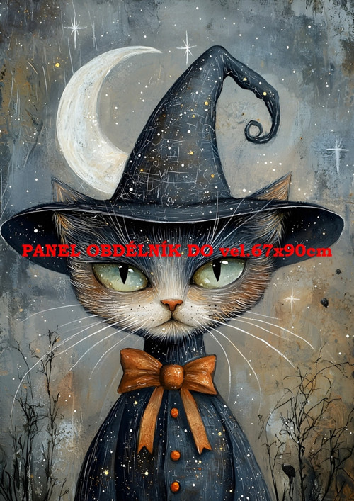 Bavlněný panel 7x10 cm
