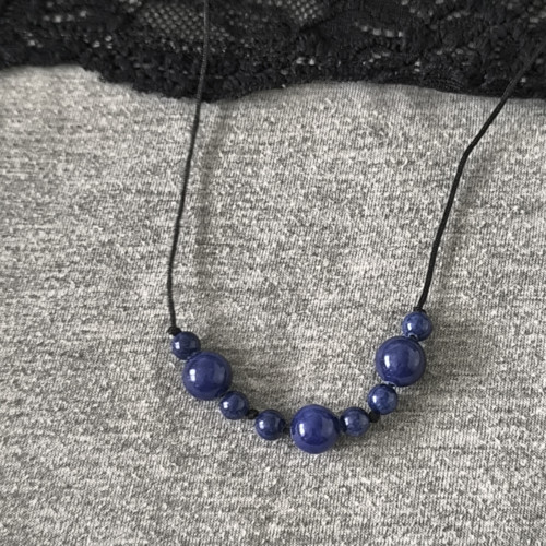 Náramek s lápis lazuli
