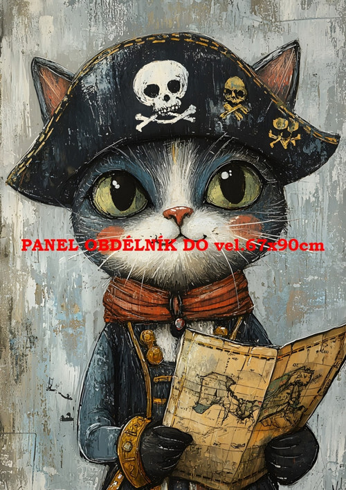 Bavlněný panel 7x10 cm — foto 1
