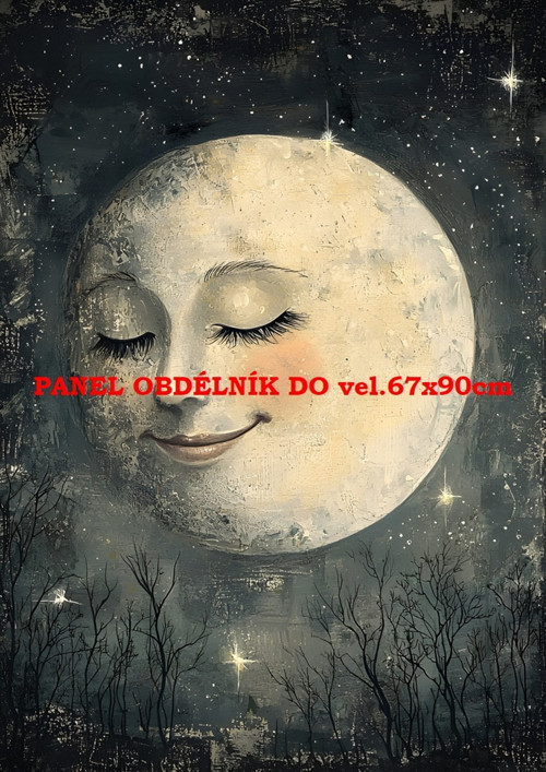 Bavlněný panel 7x10 cm