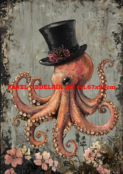 Bavlněný panel 7x10 cm
