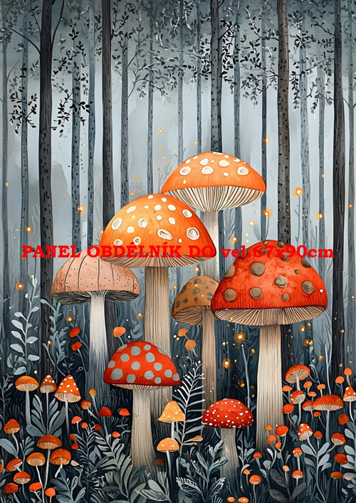 Bavlněný panel 7x10 cm