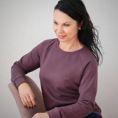 Dámská mikina mauve