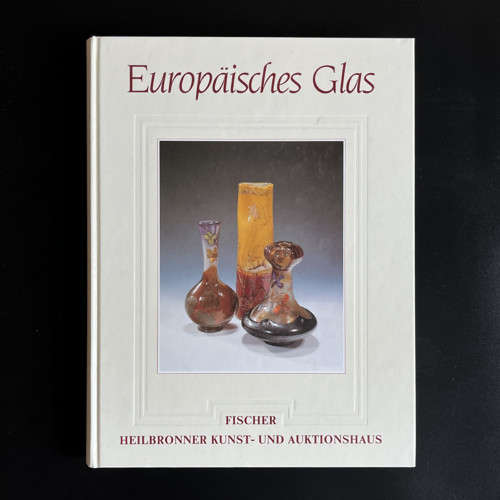 Aukční katalog, kniha Europaisches Glas, rok 1991