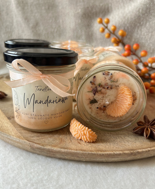 Sójová svíčka - Mandarinka