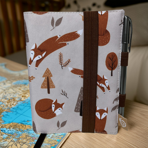 Obal na turistický deník-wander book -kočárkovina