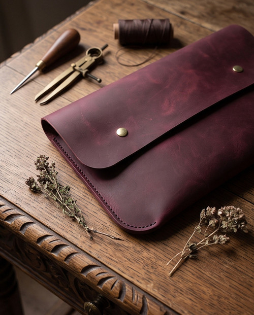 Kožené crossbody burčák