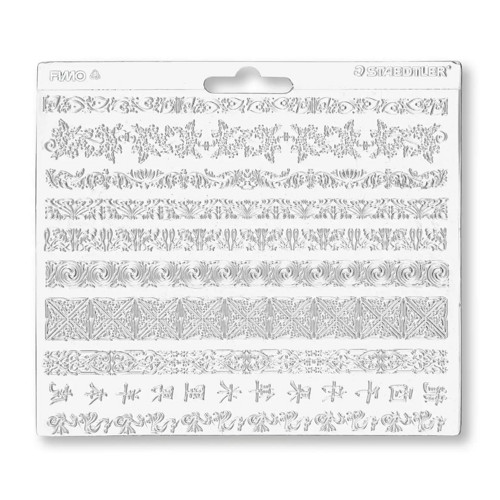Šablona textura různá BORDURA 16,5 x 14 cm