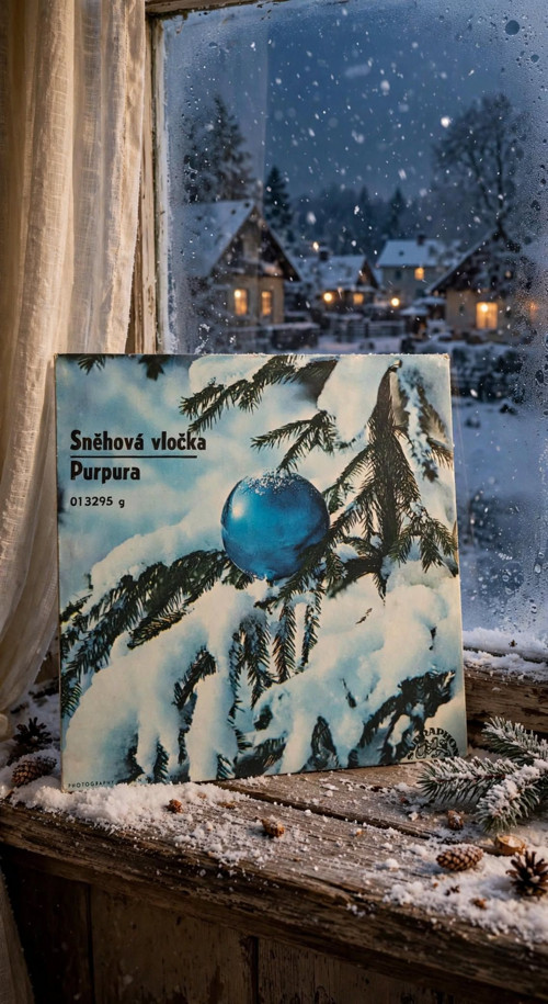 SP vinyl Sněhová vločka/Purpura
