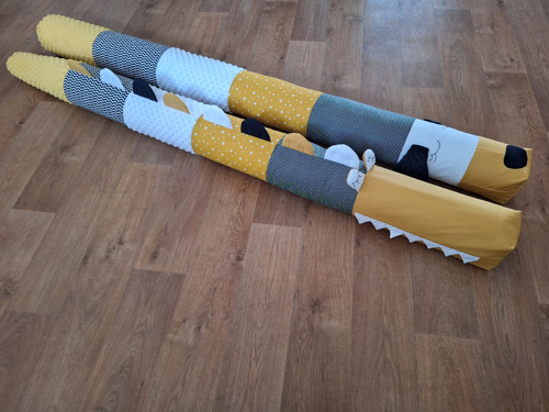 Válec pes, krokodýl 2m - lze ušít i v jiné délce