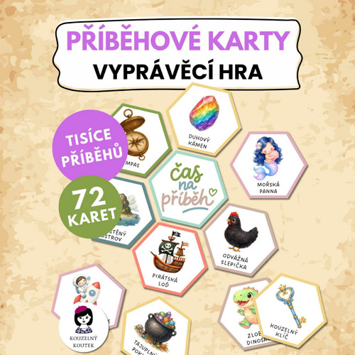 Příběhové karty – vyprávění| sloh |kreativní psaní