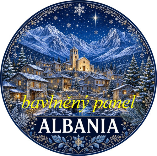 Vánoční panel Albania