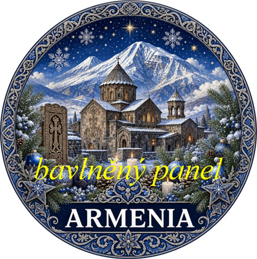Vánoční panel Armenia