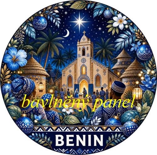 Vánoční panel Benin