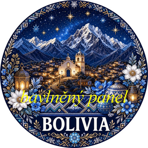 Vánoční panel Bolivia