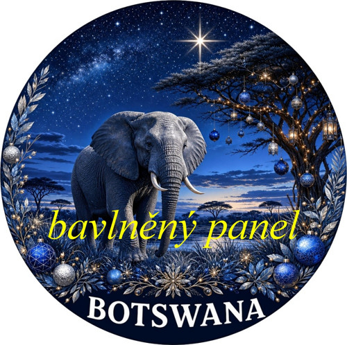 Vánoční panel Botswana — foto 1
