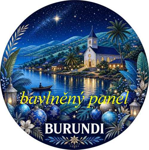 Vánoční panel Burundi
