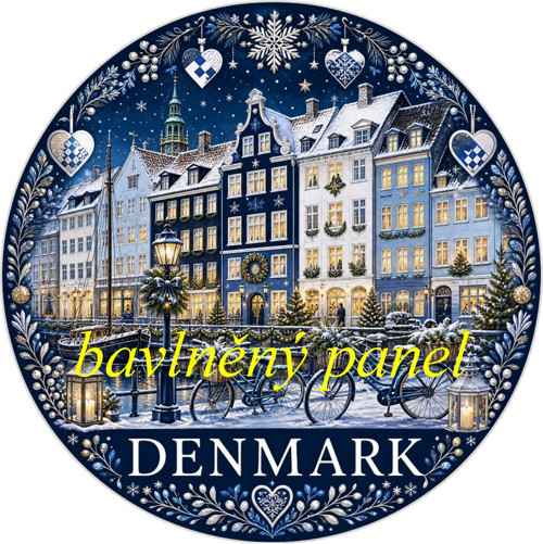 Vánoční panel Denmark
