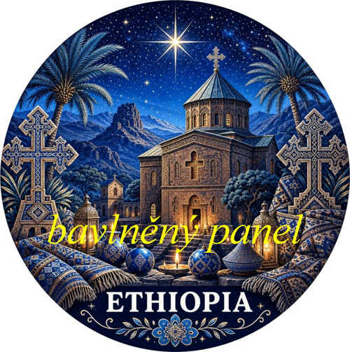 Vánoční panel Ethiopia