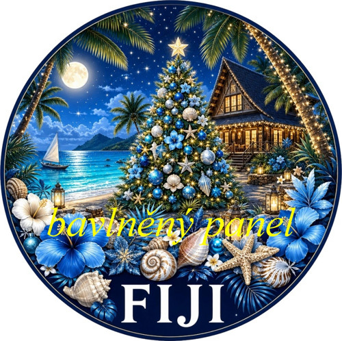 Vánoční panel Fiji — foto 1