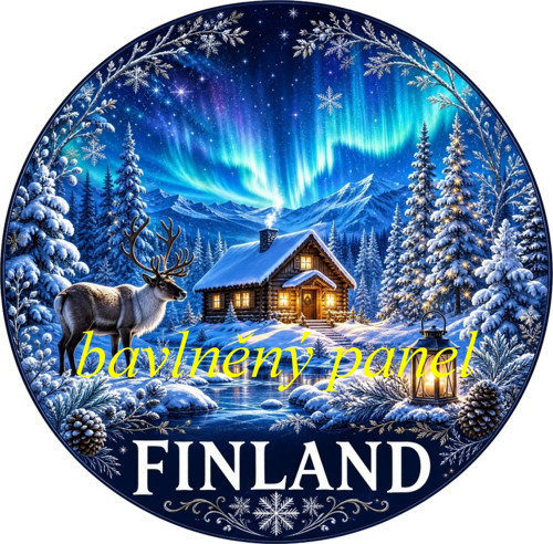 Vánoční panel Finland
