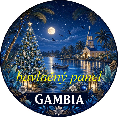 Vánoční panel Gambia