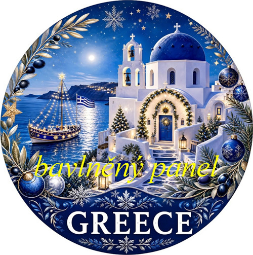Vánoční panel Greece
