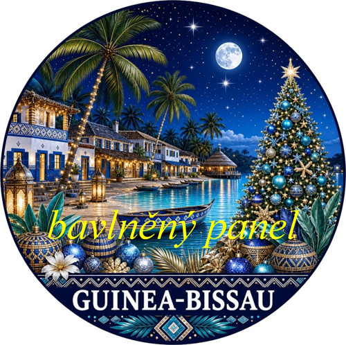 Vánoční panel Guinea Bissau