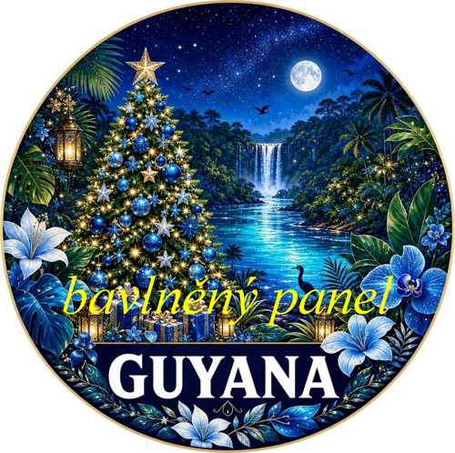 Vánoční panel Guyana — foto 1