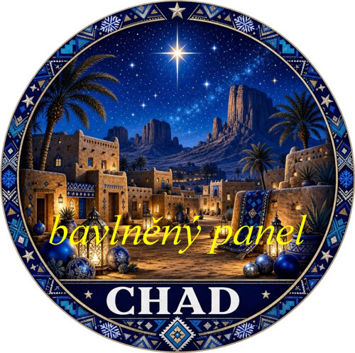Vánoční panel Chad — foto 1