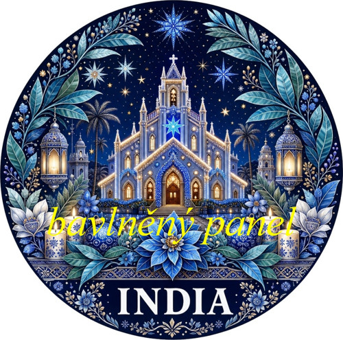 Vánoční panel India — foto 1