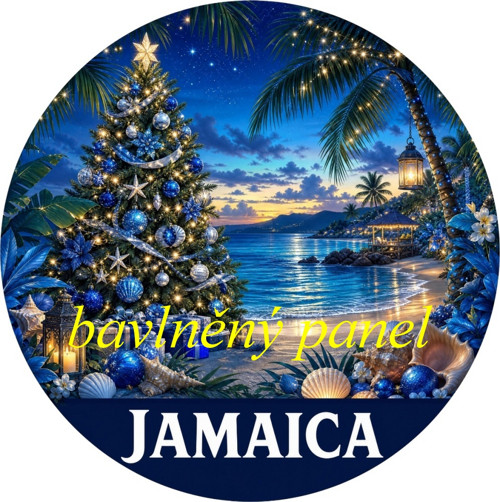 Vánoční panel Jamaica