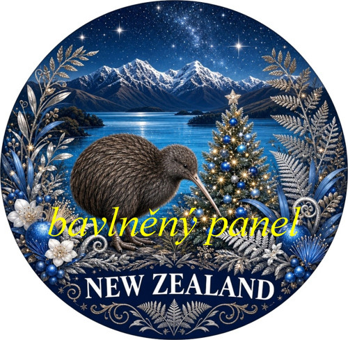 Vánoční panel New Zealand