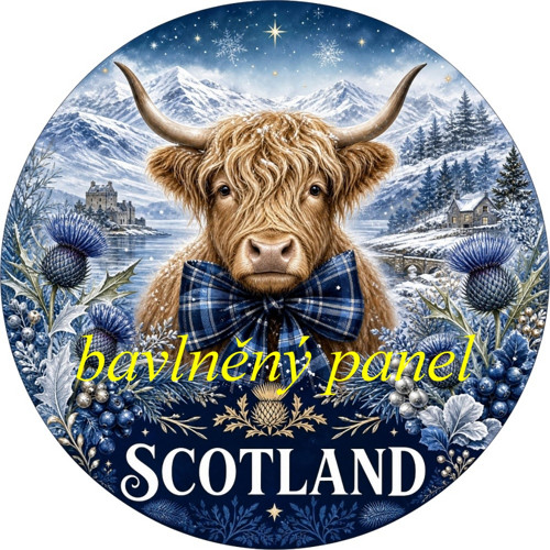Vánoční panel Scotland — foto 1