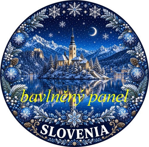 Vánoční panel Slovenia