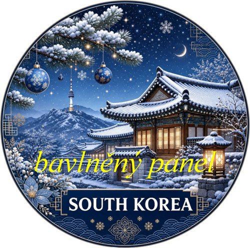 Vánoční panel South Korea