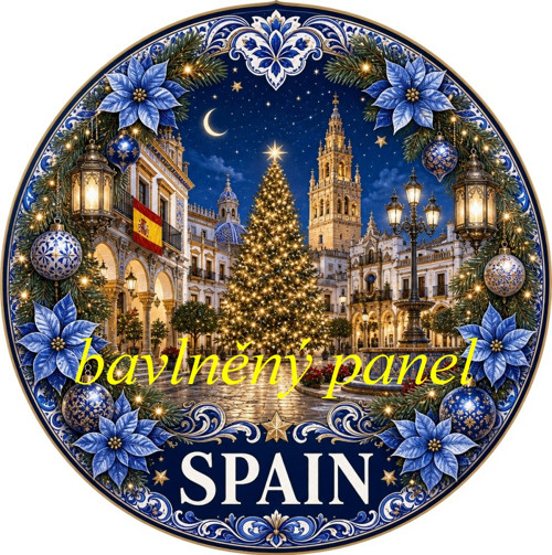 Vánoční panel Spain — foto 1