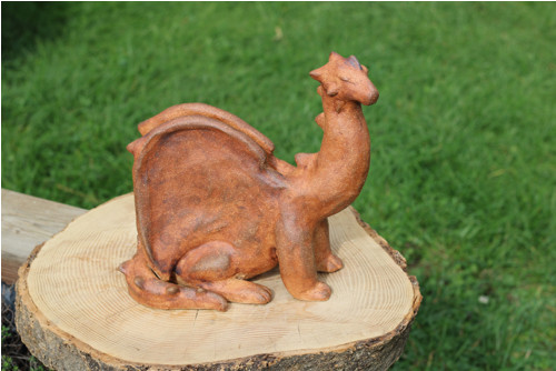Ohňový drak do zahrady 22 cm výška