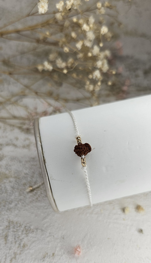 Náramek s rudraksha — foto 1