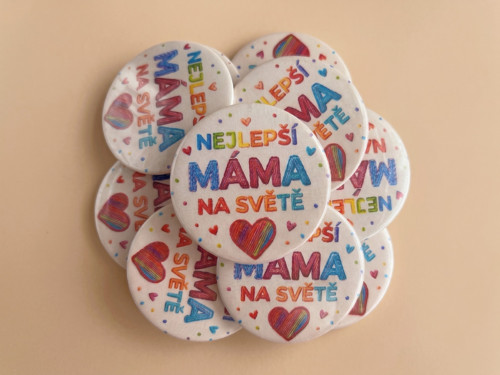 Magnetka "Nejlepší máma na světě"