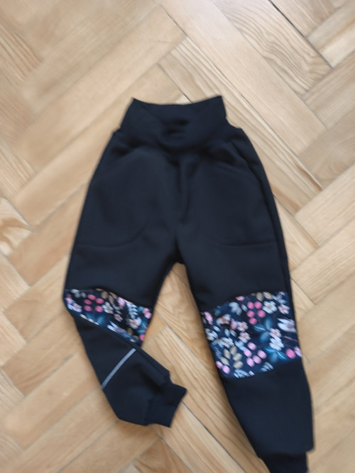 Softshellové kalhoty s FLEECEM